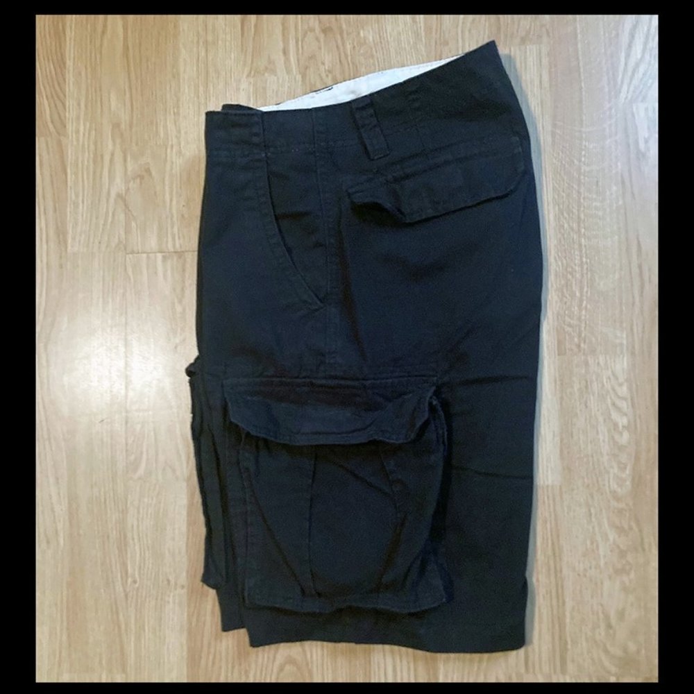 Old Navy Mens Cargo Shorts - Black